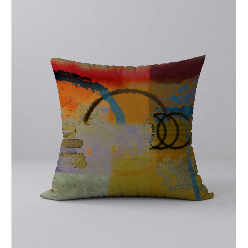  Housse de coussin carré et insert, H 18 po x l 18 po x p 5 po