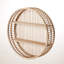 Ameia 3 Piece Circle Bamboo Floating Shelf