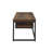 Bob Weathered Oak & Black Metal Finish TV Stand-1518589136