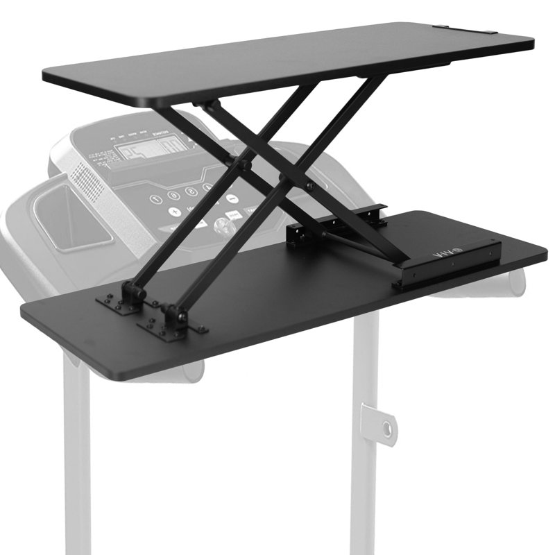Tapis de bureau noir