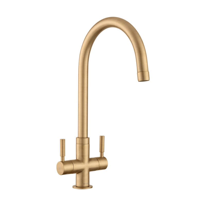 Rangemaster Sink & Taps Kitchen Faucet, Satin Bronze