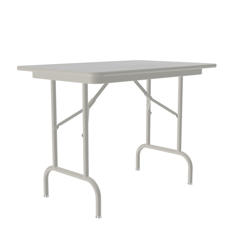 Table pliante rectangulaire 72'', H 26,5 po x L 36 po x l 24 po, Granite