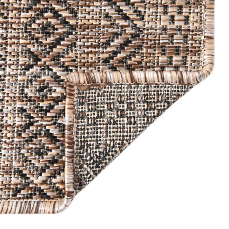 Outdoor Glimmer Area Rug Light Brown Color, Rectangle 10' x 14'