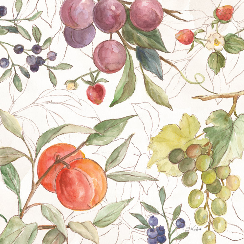 In The Orchard VIII by Silvia Vassileva - Wrapped Canvas Print, 122cm H x 122cm W