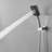 Single-Handle 3-Spray Rain Square Shower Head High-Pressure Shower Faucet (Valve Included).-108739112