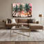 Art mural sur toile hawaïenne cocotier brun-1390168589