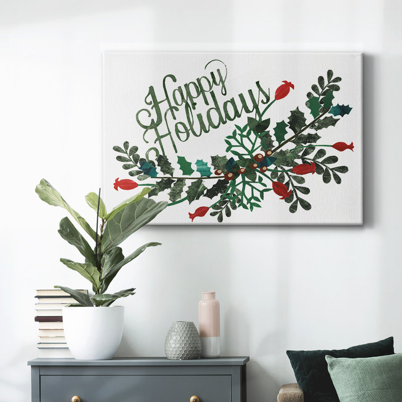 «Cut Wreath», collection A-Gallery, toile tendue, H 18 po x l 27 po