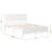 Aurey Wood Platform Bed Frame With Chevron Headboard And Footboard - Slat Foundatidon-1376317450-1376317451