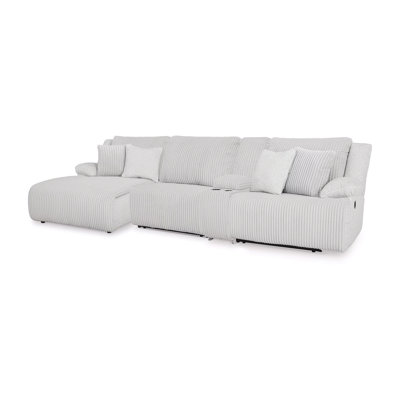 Top Tier 4-Piece Reclining Sectional With Chaise