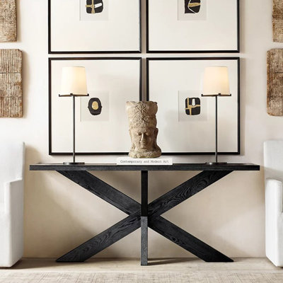 Console américaine de style champêtre simple
