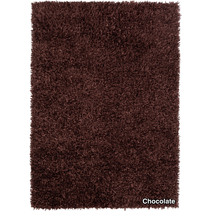 Tapis brun foncé Vinoe, 7 pi 9 po X 10 pi 6 po