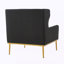 Chaise avec accoudoirs en velours Modern-130549281
