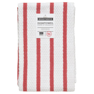 Serviette de thé basketweave