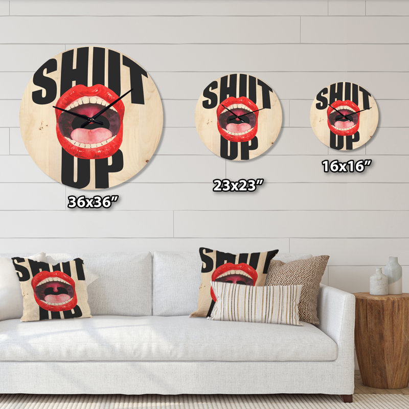 Horloge murale moderne, Moyenne