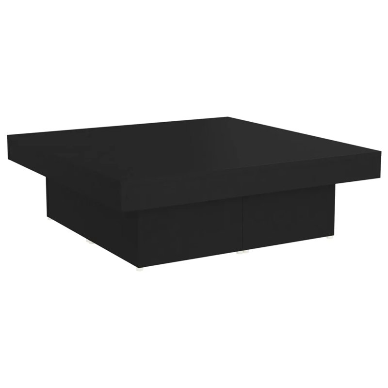 Allete Block Coffee Table, Black