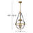 Bozeman 3-Light Hubbs in Warm Brass-1354596681