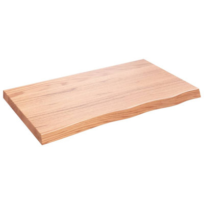 Clintonpark Oak Solid Wood Floating Shelf