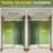 BCANHOME 56–60"W x 76"H Semi-Frameless Sliding Shower Door–10 mm (3/8") Tempered Glass | Stainless Steel Anti-Rust Hardware | Explosion-Proof Film, Easy-Clean Design, Smooth Sliding Performance | Clear & Stylish, Sturdy & Durable-124482002