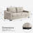 Stutsman Bradon 83" Upholstered Sofa-573997226