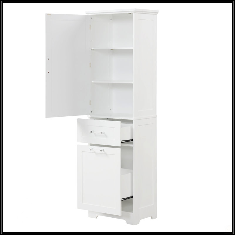 Grande armoire de rangement pour salle de bain