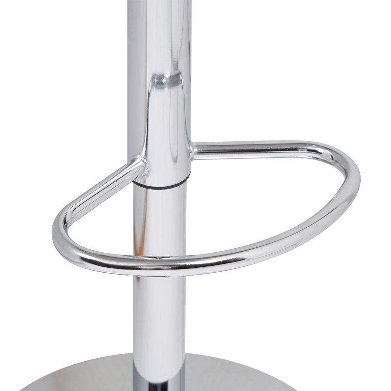 Tabouret pivotant à hauteur réglable, Blanc