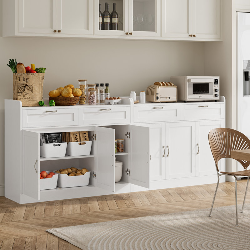 Breege 47.2"W Sideboard With Adjustable Shelf
