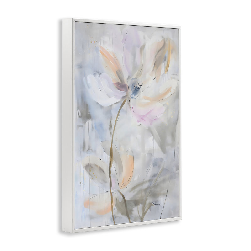 Abstrait floral abstrait, estampe numérique, design par LSR Creative Studio, H 24 po x l 16 po