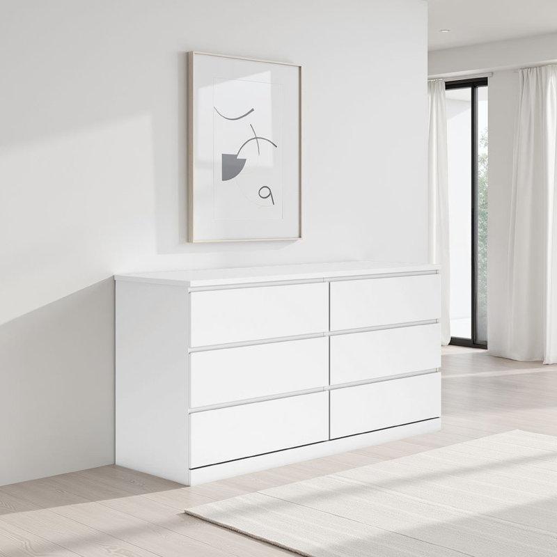 Schinus 59.76'' W 6 - Drawer Dresser