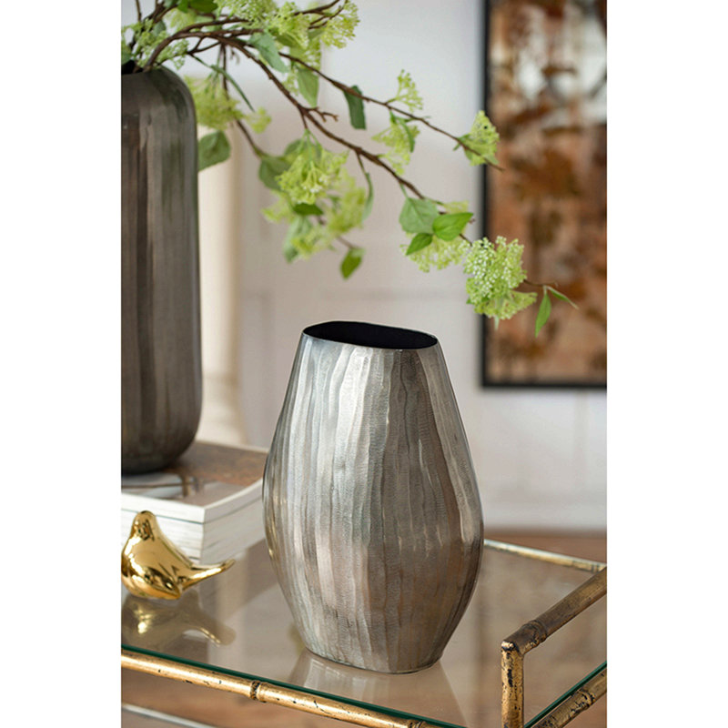 Vase ovale 9,5 po x 5,5 po x 12 po