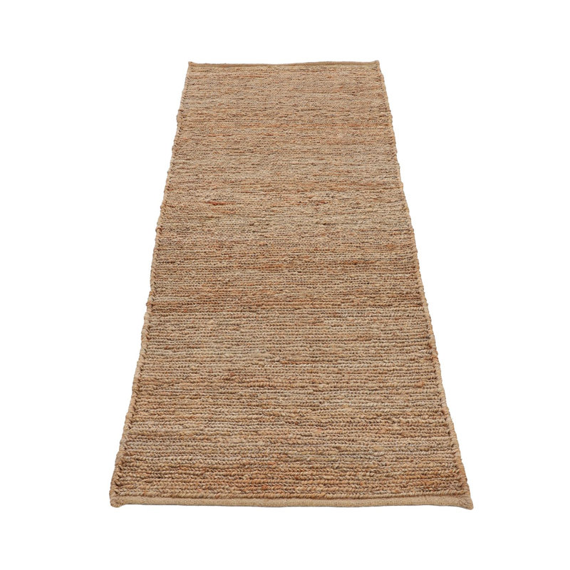 Nala Handwoven Nature Jute Beige Rug, Runner 80 x 600cm