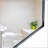 36X24 Inch Black Rectangular Bathroom Mirror With Beveled Edge, Rust-Resistant Frame, And Versatile Installation Options