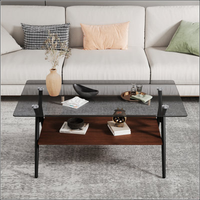 Ensemble de 3 tables basses et tables de bout