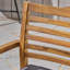 Fauteuil de salle à manger en acacia Cleghorn-636594141