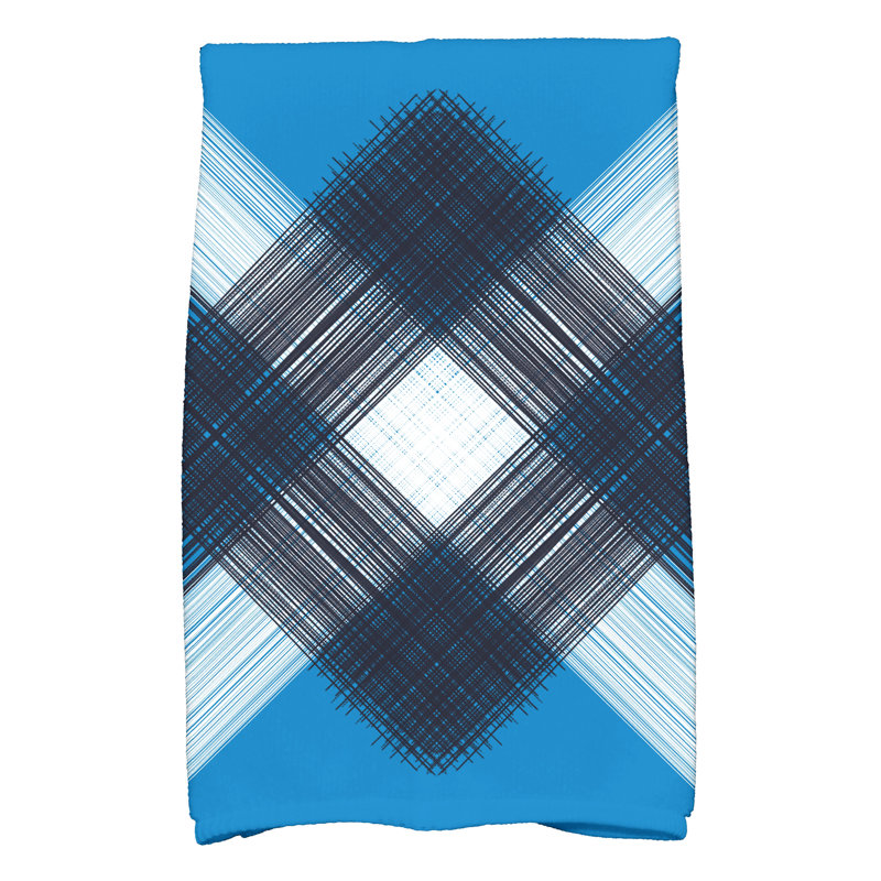 Hancock Plaid Tea Towel Kitchen Towel, Blue