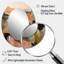 Miroir mural vert et beige Transcendant Reality II-426723897