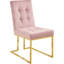 Chaise d'appoint en velours capitonné Chakevia-39826283-28747691