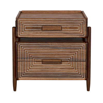 Savino Solid Wood End Table
