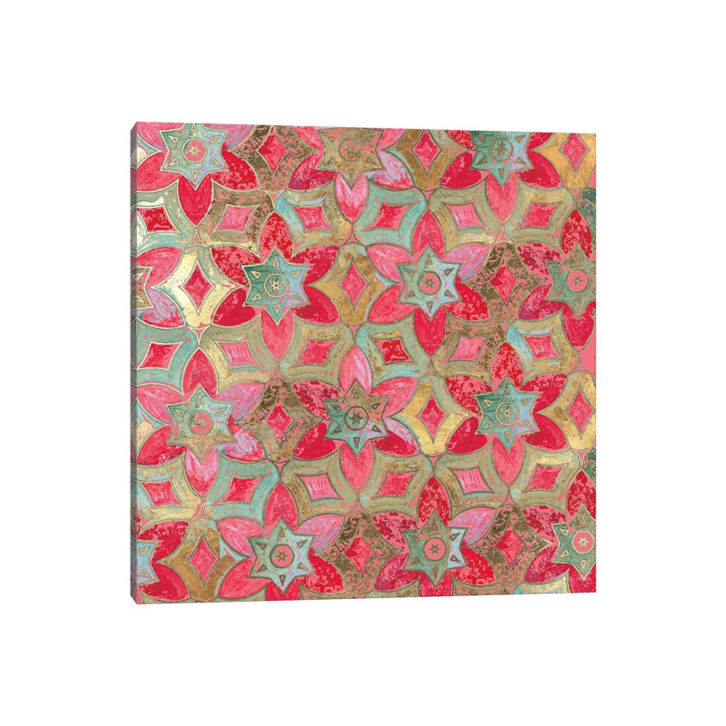 Boho Tile II by Aimee Wilson - Wrapped Canvas Print, 30.48 cm H x 30.48 cm W