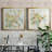 Floral Blush - Vintage Botanical Print, Matted and Framed Under Glass, Set of 2, Living Room and Dining Room Wall Art-714354684-714354661-784446940