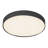 Chiedza 7-in Black dimmable LED Flush Mount-124959522
