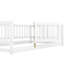 Lit simple - bois de pin blanc, bois de plancher de construction stable pour et