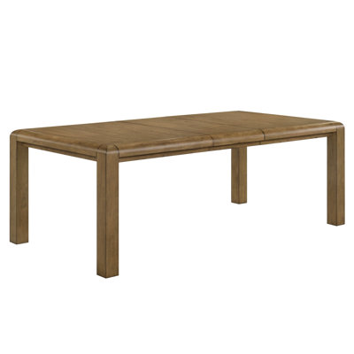 Cockrell Brown/Beige Dining Table with 18"Leaf