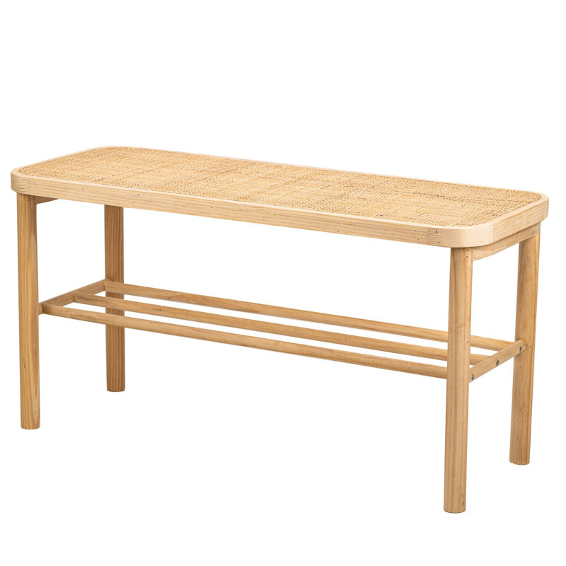 Barnes Rattan Storage Bench