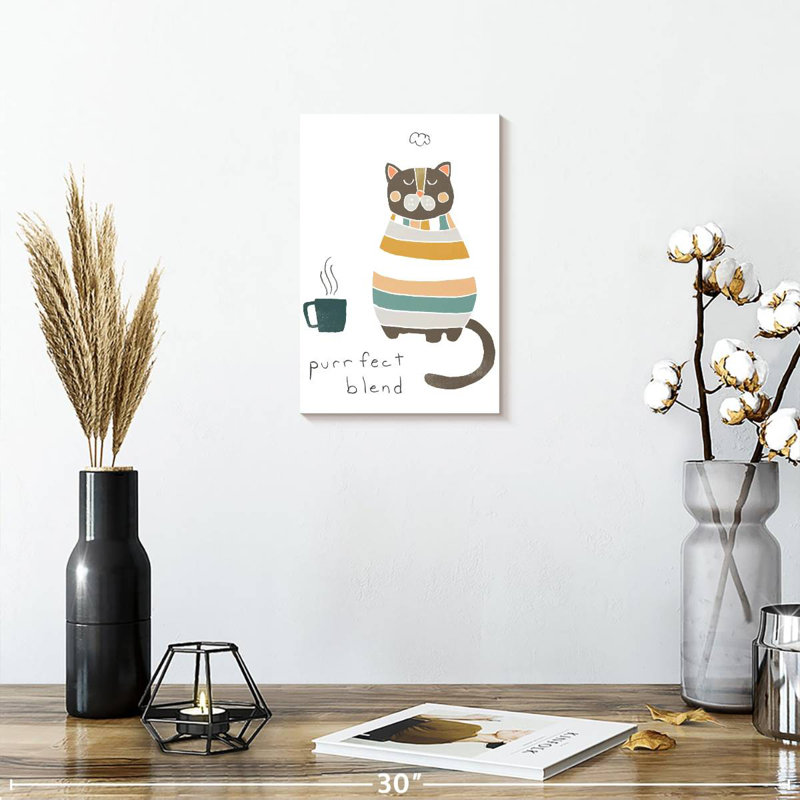 Brampt Coffee Cats I, H 30 po x l 20 po