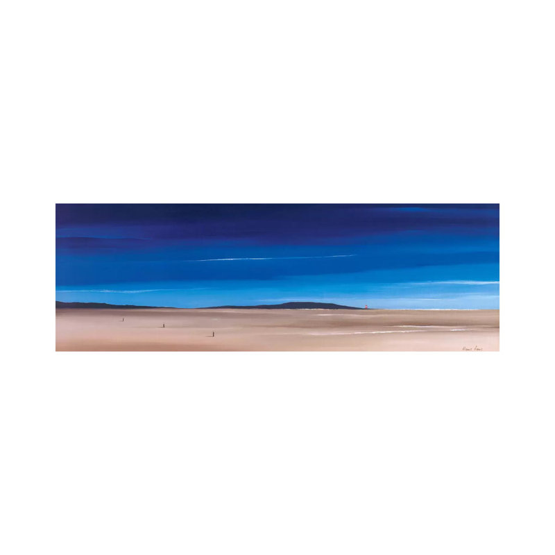A Place To Mediate On III by Hans Paus - Wrapped Canvas Panoramic Painting, 30.48 cm H x 91.44 cm W x 1.91 cm D