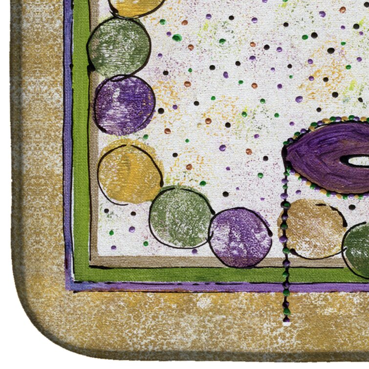 mardi gras mat