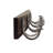 Gehl Wall 4 - Hook Wall Mounted Coat Rack