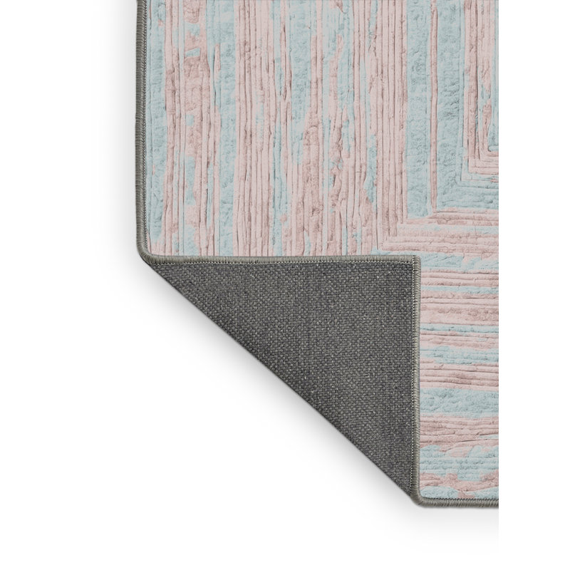 Tapis gris soyeux et moelleux, Rectangle 8 pi x 12 pi