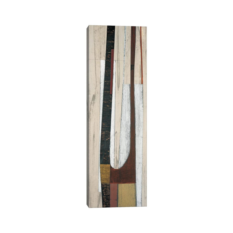 Triad I by Matias Duarte - Wrapped Canvas Panoramic Print, 30.48 cm H x 91.44 cm W x 1.91 cm D