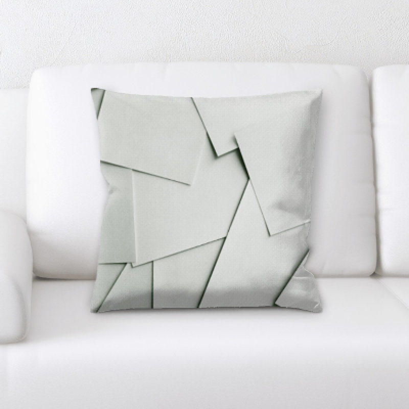 Microsuede Throw Pillow